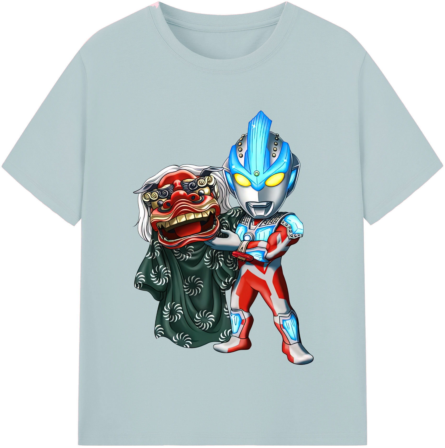 （画像用） ウルトラマン Ultraman 綿100％半袖Tシャツ（フロントプリント）
